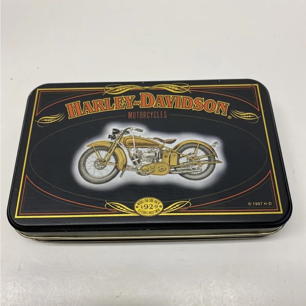 Harley-Davidson 1997 Limited Edition Collectible Tin With Playing Cards new